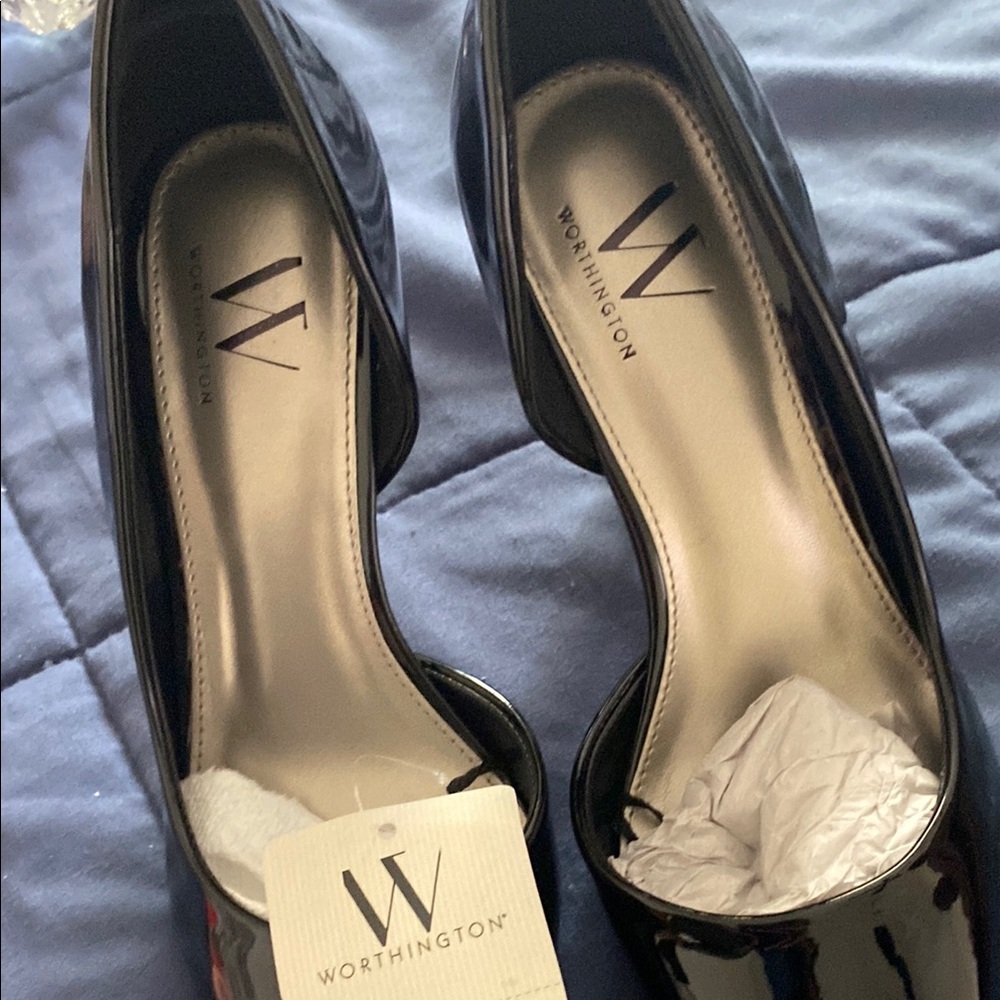 Worthington Black High Heel Pumps